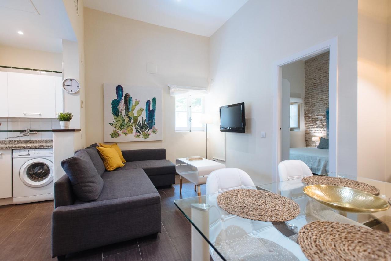 Cozy Apartment In House-Palace With Private Patio Sevilla Dış mekan fotoğraf