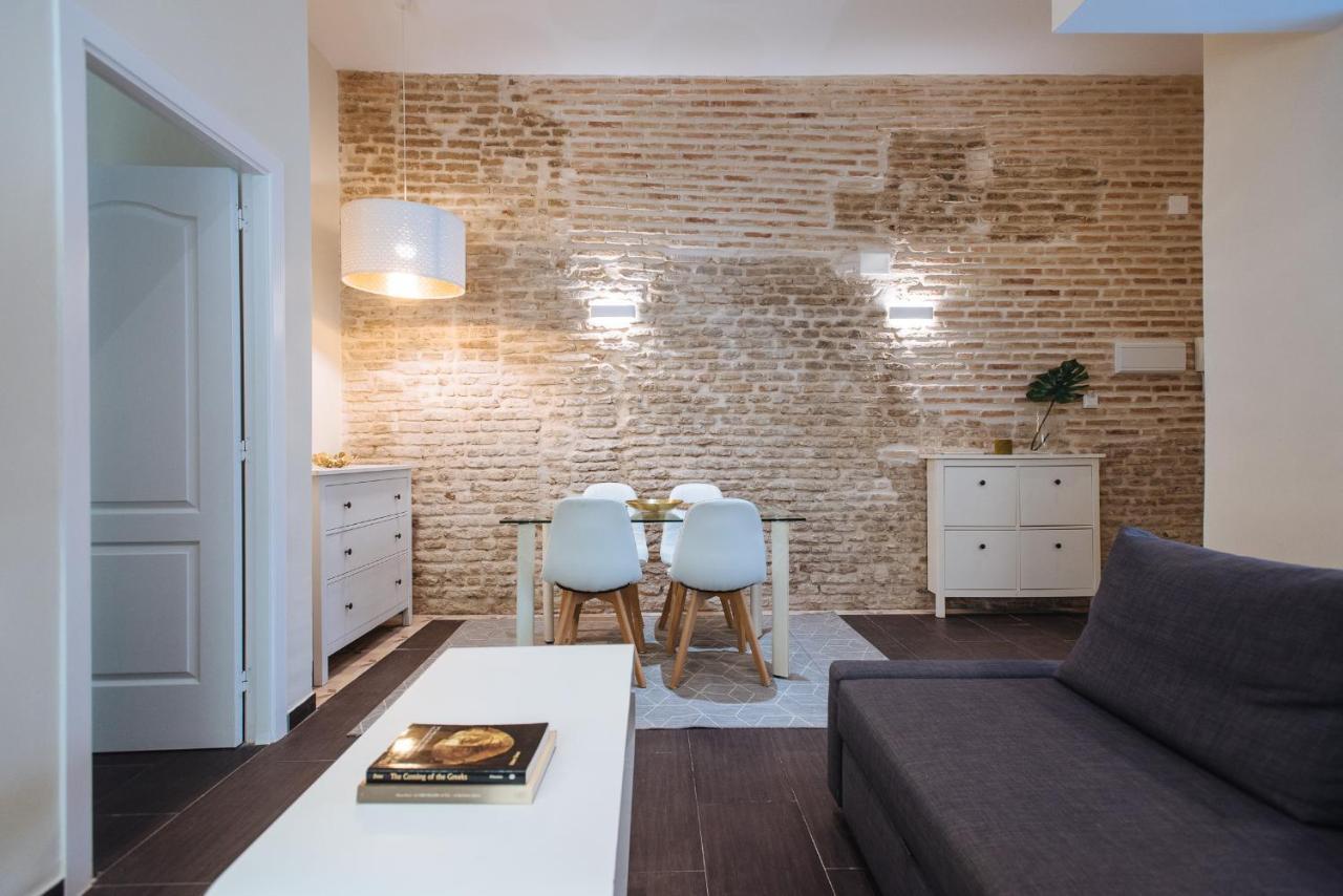 Cozy Apartment In House-Palace With Private Patio Sevilla Dış mekan fotoğraf